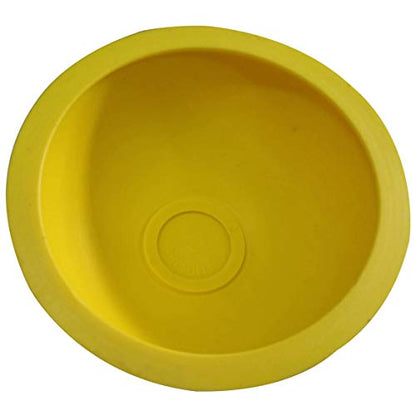 Drain Plunger, Small Hand Force Plumber Helper, Little 4 inch Cup Clog Remover, Tiny Rubber Unclogger in 9" Short Handle for Kitchen Sink, Bathroom Toilet, Shower Bath Tub (Blue + Yellow) - color: Blue + Yellow