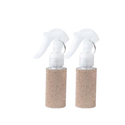 60ml Empty Spray Bottles, Continuous Spray Bottle for Hair, Spray Water Bottle Fine Mist Refillable, Skin Care, Showering Pets, Plants, Travel, Ironing and Cleaning -Champagne - color: Champagne