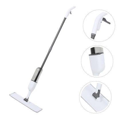 Holibanna Microfiber Spray Mop for Hardwood Floors Wet and Dry Cleaning Tool Adjustable Spray for Home and Office for Wood Laminate and Tile Floors