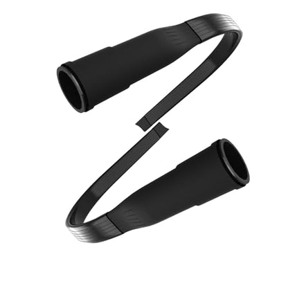 2PCS 25" Flexible Vacuum Crevice Attachment Tool | Attachment for Vacuum Hoses Extendable Bendable Nozzle for 1-1/4" or 1-3/8" (32mm-35mm) Vacuum Flat Slot Nozzle Interface for Car Home Cleaning ﻿