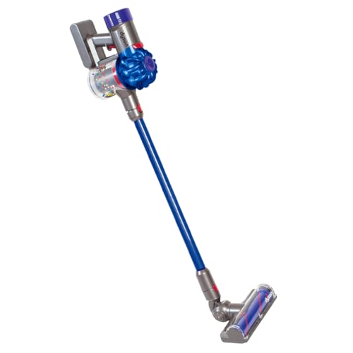 Casdon Dyson Cordless Vacuum Blue | Interactive & Officially Licensed Toy Dyson Vacuum For Children Aged 3+ | Realistic Role-Play Fun! - color: Blue