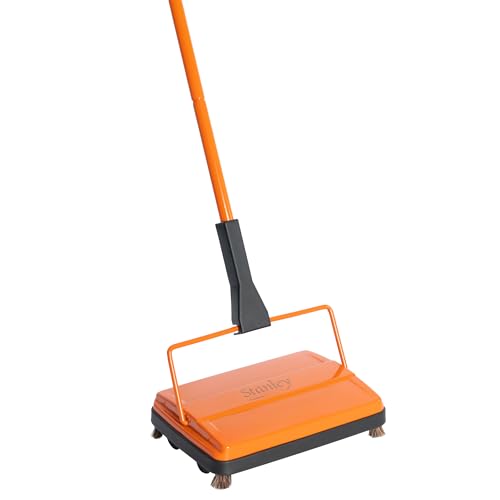 Stanley Electrostatic Carpet & Floor Sweeper - Deep Orange - color: Deep Orange