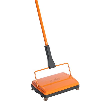 Stanley Electrostatic Carpet & Floor Sweeper - Deep Orange - color: Deep Orange