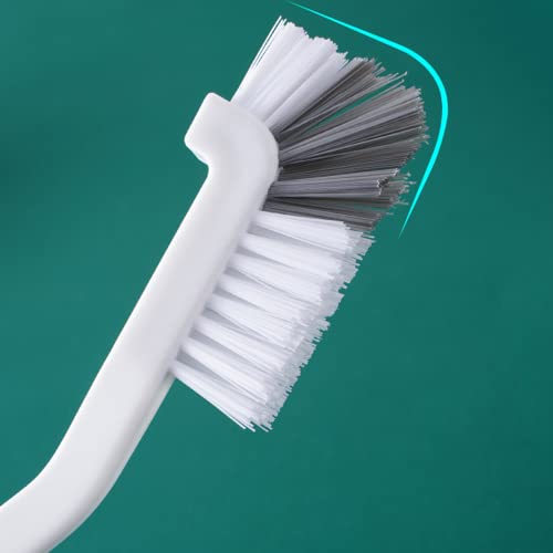 Right Angle Kitchen Scrub Dish Brush,10 Packs Juicer Cleaning Brush,Bottle Bathroom Brush Sink Household Pot Pan Edge Corners Tile Lines Cleaning Brush with Stiff Bristles