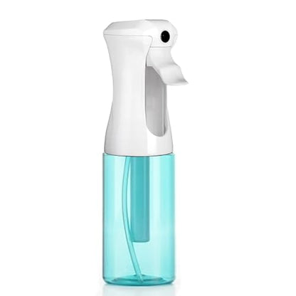VIGOR PATH Continuous Spray Bottle 200ml/6.7oz Blue – Fine Mist, Leak-Proof, Refillable Hair & Cleaning Sprayer - color: BLUE
