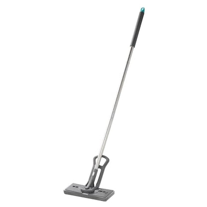 VEVOR Sponge Mop, High-Density PU Sponge Mop with 1 Pcs Sponge Mop Replacement, Easy to Squeeze Sponge Mop with Hook & Loop for Head Change, Fit for Various Floors’ Cleaning