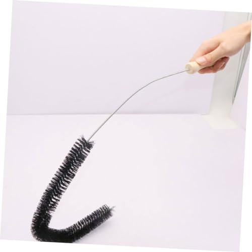 Dryer Vent Cleaning Brush 27.95 Inch Flexible Lint Remover with Bendable Wire Shaft and Non-Slip Handle for Refrigerator Coil and Appliance Dust Cleaning