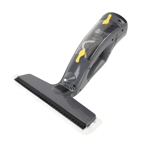 Cordless Window Vacuum, 2000mAh Rechargeable Handheld Window Vacuum Squeegee Set, Cleaner with 1 Button Operation for Windows Tiles Mirrors Shower Doors Countertops
