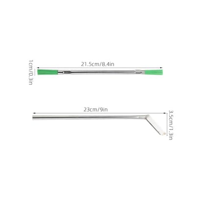 BETOOKY 1 Set Grout Brush - Elevator Track Sill Cleaning Brush - Window Crevice Groove Cleaner Scraper for Elevator Maintenance Tools Gaps Trash Removal Accessories