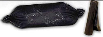 PLASTIC PRINCE 32 Gallon Trash Bags 3 Mil Contractor Bags 34 x 45 Heavy Duty Trash Bags Black 75 per Case