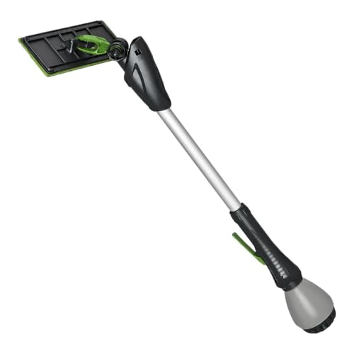 IPC Eagle Cleano 2-Foot Window & Surface Cleaning System Integrated Water Misting Globe with Microfiber Cleaning Tool for Glass, Mirrors, Counters & Commercial Facilities - size: 2'