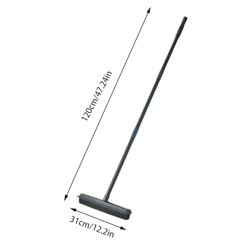 Carpet Scrub Brush | Long Handle Quick-Dry Broom - Carpet Scrubber Brush Pet Hair Remover,for Floor Shower Bathroom Bedroom Living Room Kitchen Tile Hardwood Wall Window Patio Garage