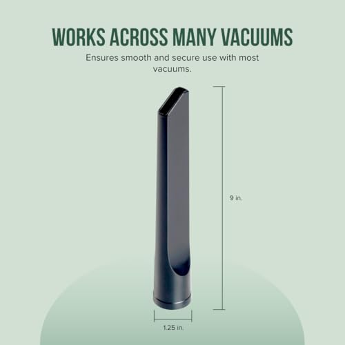 Selgo Universal 1 ¼ Inch (32mm) 9-Inch Long Black Vacuum Cleaner Crevice Tool, Pack of 10 - size: Crevice Tool