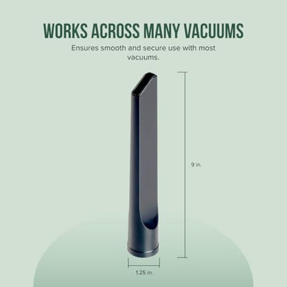 Selgo Universal 1 ¼ Inch (32mm) 9-Inch Long Black Vacuum Cleaner Crevice Tool, Pack of 10 - size: Crevice Tool