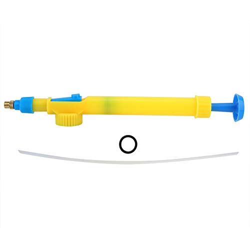Aramox Manual Sprayer, Adjustable Nozzle Plastic High Pressure Garden Watering Tool for Plants and Flowers, Fits Standard 1.25L 2.5L Bottles, Lightweight Compact Design