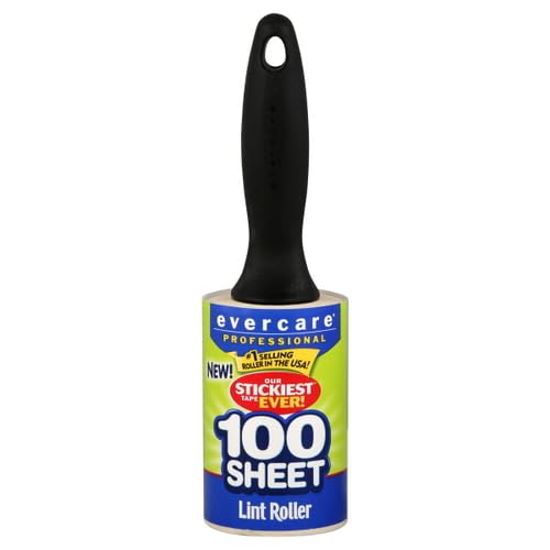 Evercare All-Purpose 100 Layer Lint Roller (Pack of 6) - size: 100 Sheets (Pack of 6)