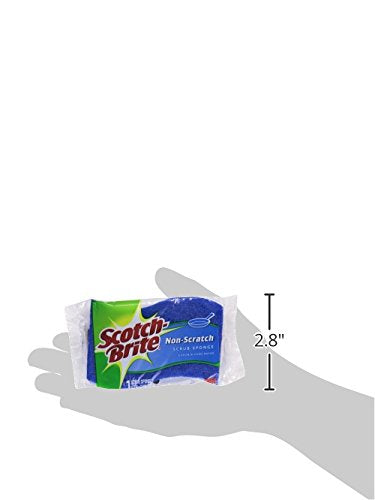 Scotch-Brite No Scratch Scrub Sponge, Multi-Purpose, 1 ct