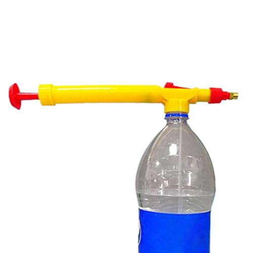 High Pressure Air Pump Manual Sprayer | Manual Watering Tool - Beverage Bottle Sprayer Replacement Nozzles | for Outdoor Plant Flower Care Home Cleaning Car Detailing Pet Grooming - color: Random Color