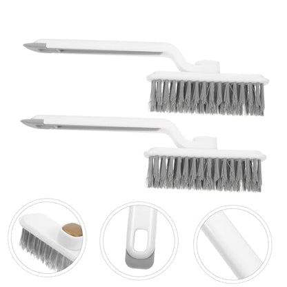 Zerodeko 2pcs Rotatable Gaps Cleaning Brushes for and Corners Ergonomic Groove Cleaner Tools Lightweight and Portable Crevice Brushes for Cleaning