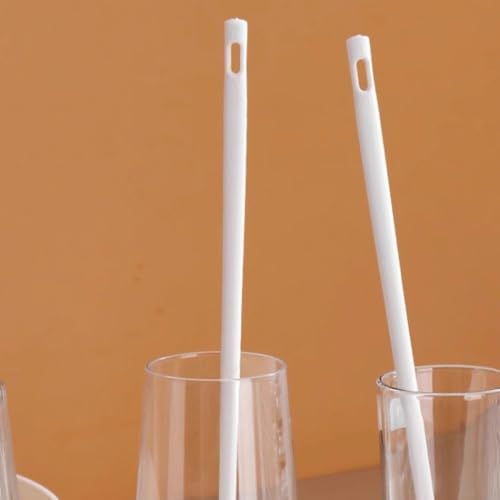 2Pcs Flexible Silicone Soft Bottle Brush with Long Handle Deep Bottle Cleaning for Narrow Neck Bottles Water Bottles Flasks