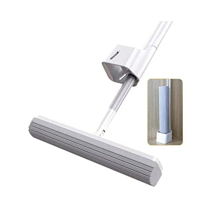 GeRRiT Mop, Home PVA Sponge Mop,Easy Squeeze mop,Floor mop, mops for Floor Cleaning,Hardwood Floor mop, Mighty Thirsty mop, Super Absorbent, White, QA-1198