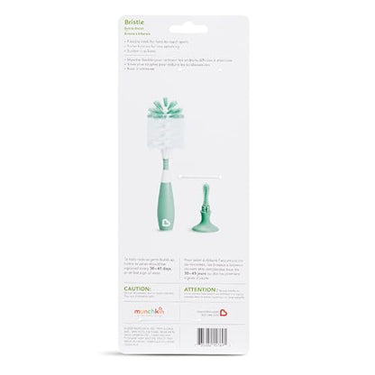 Munchkin® Bristle™ Bottle Brush, Sage - color: Sage and White, size: 1 Count (Pack of 1)