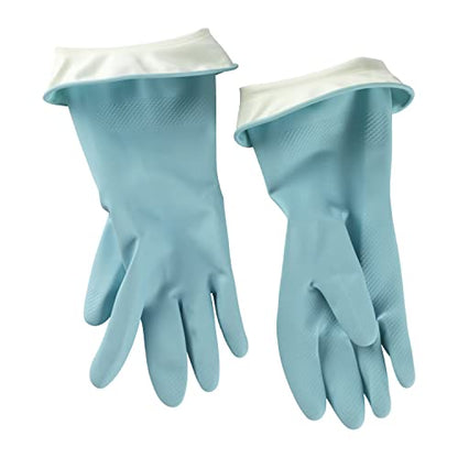 Casabella Waterblock Premium Gloves Aqua Blue, Large