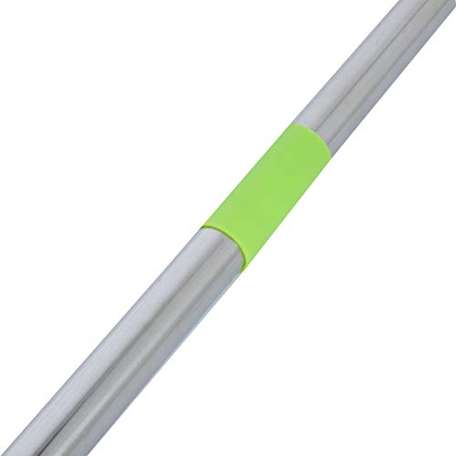 Multifunction Telescopic Floor Carpet Broom Pet Hair Dust Removal Cleaner Sweeper Tools (Green) - color: Green