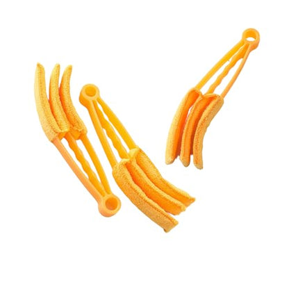 3-Claw Cleaning Tool - Vent and Slat Dust Brush, Gap Cleaning Brush, Household Detail Duster, Cleaning Brush