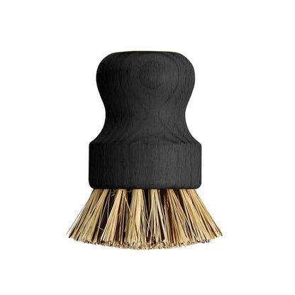 Helen’s Asian Kitchen Wok and Cast Iron Scrub Brush, Natural Stiff-Union Bristles