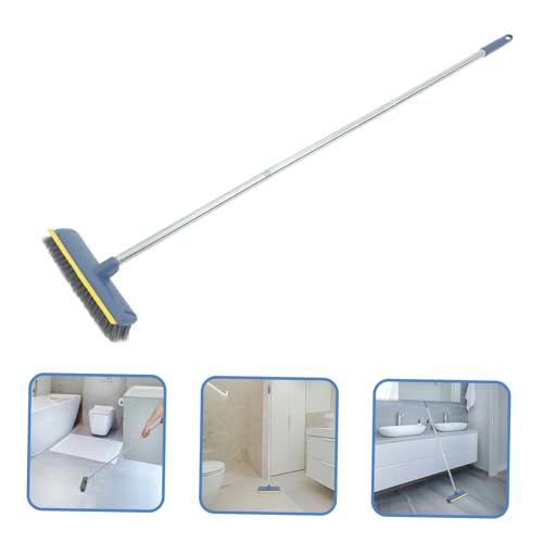 Garneck Sweeping Broom House Broom Soft Bristle Long Handle for Indoor Cleaning