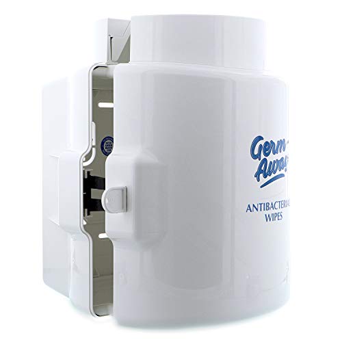 Upward-Pull Wall Mounted Wipes Dispenser for Surface or Skin Wet Wipes - Stylish White Dispenser for Sanitizing Hand Wipe Refill Rolls in Public Facilities, Offices, Hospitals, Stores - size: White Wall Dispenser