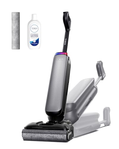 Tineco Wet Dry Vacuum Cleaner 22kPa Suction Floor Cleaner Mop, 50 Min Runtime, iLoop Smart Sensor, DualBlock Anti-Tangle Design, 185℉ Flashdry, Dual-Edge Cleaning, 180° Lay-Flat, Floor One S7 Artist - style: Floor One S7 Artist