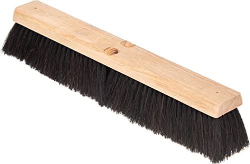 SPARTA Flo-Pac Blend Sweep Floor Sweep for Cleaning, 18 Inches, Black