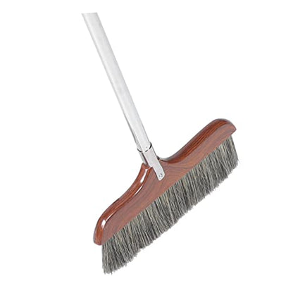 ABOOFAN Detachable Long Handle Floor Cleaning Broom Soft Bristles Static for Home Office Lightweight Hardwood Handle Indoor Sweeping Brush