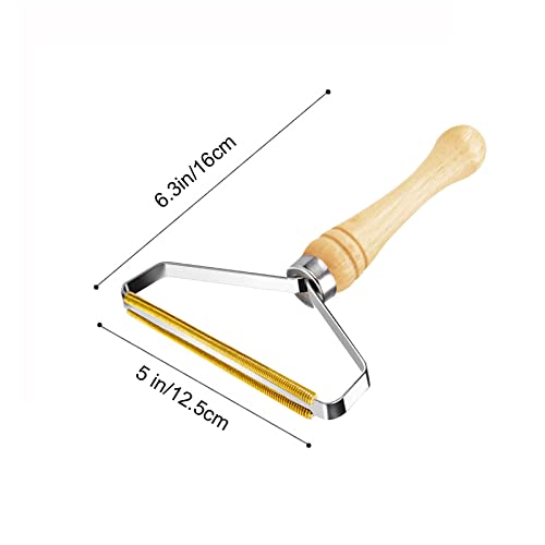 SUOXU Lint Remover Portable Pet Hair Remover,Reusable Lint Fabric Shaver Carpet Roller Scraper,for Carpet,Fabric Sofas,Beds, Furniture, Clothes Cat、Dog Hair Removal Cleaning Professional Tools - color: 1pack