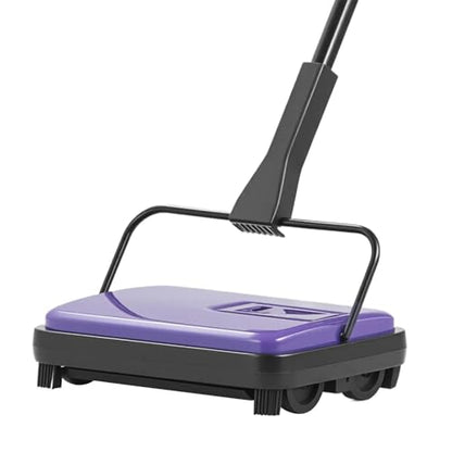 Carpet Sweeper Manual - Floor Sweeper for Home Office, 6.7 Inch Width