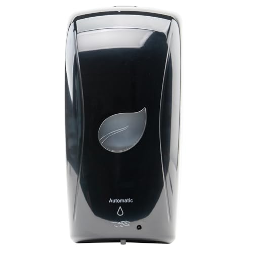 Winco Pur-Clean Automatic Liquid Soap Dispenser, 35 Ounces, Black - color: Black, style: Auto Liquid