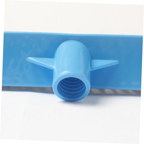 Long Handle Floor Scrub Brush with Stiff Bristles Versatile Cleaning Tool for Tiles Bathrooms Patios and Garages Convenient Storage and Easy Use