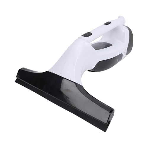 Window Vacuum Squeegee, Electric Small Handheld Window Cleaner for Tabletops Marble Tiles Shower Glass Mirrors Car, Cordless Cleaning Tool
