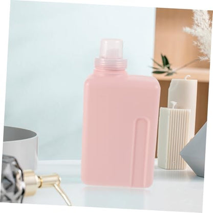 Laundry Liquid Dispenser Detergent Refillable Bottle Shower Gel Holder Capacity