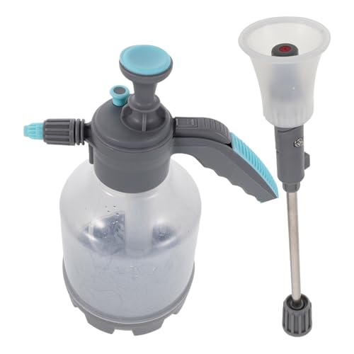 Balacoo Manual High-Pressure Water Spray Bottle for Gardening and Car Use, 3l Large Capacity Thickened Pump Sprayer with Adjustable Universal Nozzle and Extension Rod for Indoor