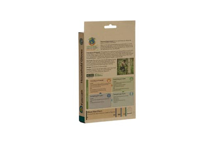 If You Care Latex Gloves,Large – – For Gardening,Dishwashing,Cleaning Kitchen and Bathroom-– 100% Cotton Lined,Reusable for Women and Men,Green,(Pack of 2) - size: 1 Count (Pack of 2)