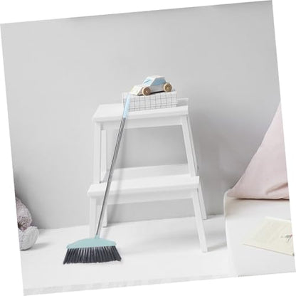 ULTECHNOVO Long Handle Sweeper Lightweight Indoor Broom for Household Cleaning with Metal Handle Convenient Storage Design for Floors Kitchen Garage and Patio