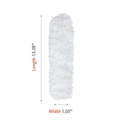 Full Circle Dust Whisperer Microfiber Duster Refill - Extendable, Washable, For Ceiling Fans, Blinds, Furniture - color: Replacement Head