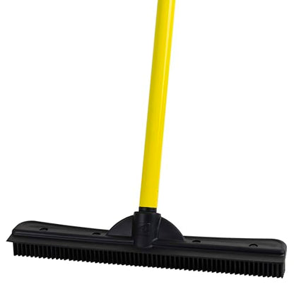 FURemover Pet Hair Removal Rubber Broom, 58" Telescopic Handle - size: 58" Telescopic Handle
