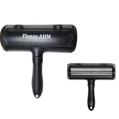 Pet Hair Remover Tool, Reusable Lint Roller Brush for Cat and Dog Hair and Fur Remover from Sofa, Couch, Furniture, Carpet, Bedding, Clothes and Car Seat. Waterproof, Portable and Easy to Clean-Black - color: Black