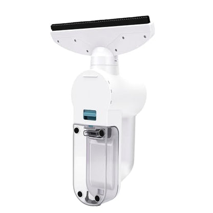 Window Vacuum Squeegee, Portable Handheld Electric Window Cleaner with 3000mAh Battery and Water Suction for Home Glass, Car Windows
