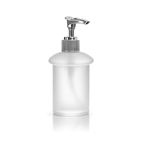 Bathroom Lavatory Soap Lotion Dispenser Pump Wall Mount with SUS304 Stainless Steel Holder (Single Soap Dispenser) - size: Single Soap Dispenser
