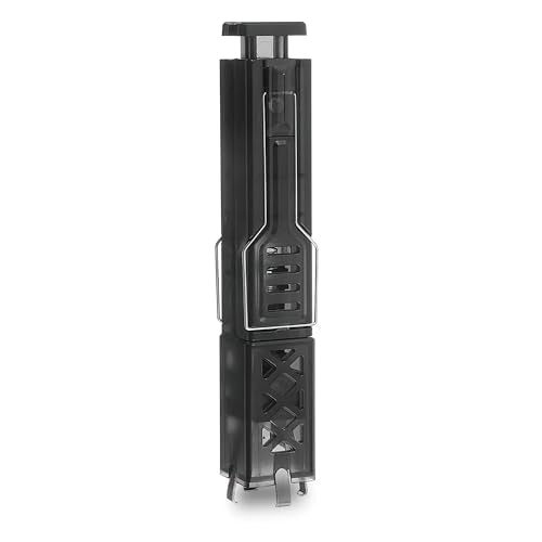 Keymatic 2-in-1 Switch Puller and Keycap Puller for Mechanical Keyboard, Key Switch with 4-Claw Grip, One-Press Eject Design for Fast & Stable Removal,Black - color: Black